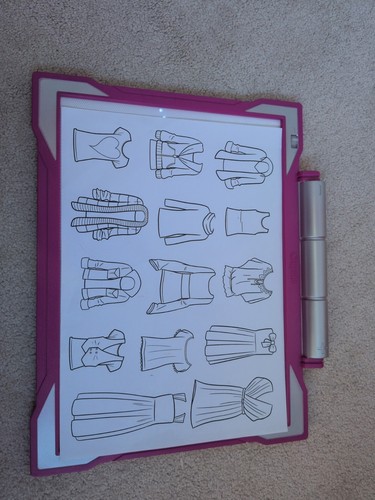 Crayola light tracing - a4,