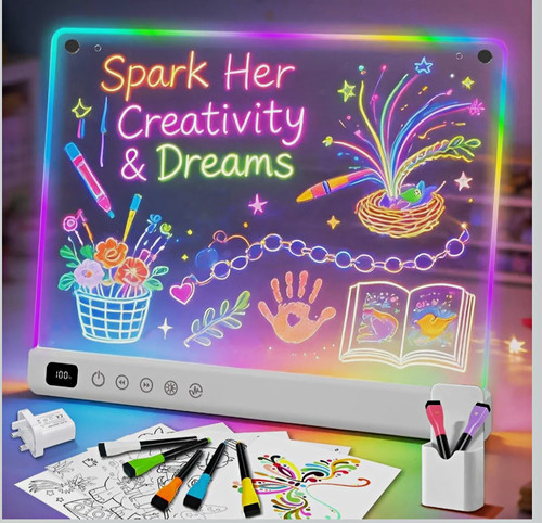 Led message board drawing - led,