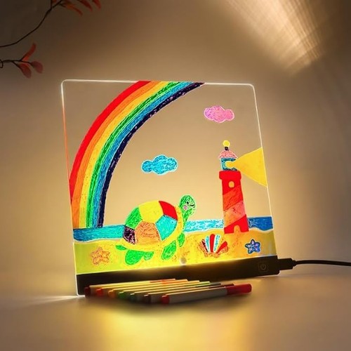 Led drawing board - drawing, with