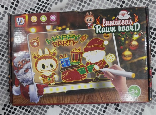 Luminous led drawing - luminous, for