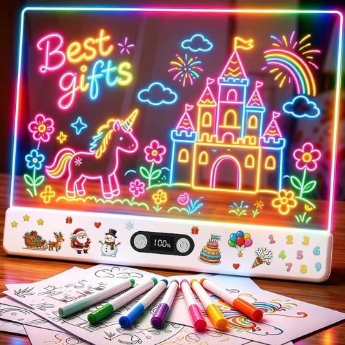 Led drawing board girls - board, toys