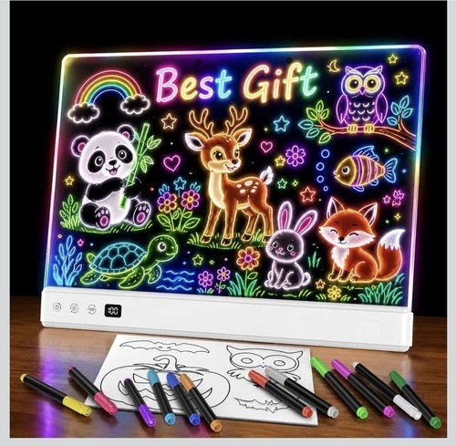 Led drawing board - drawing, kids