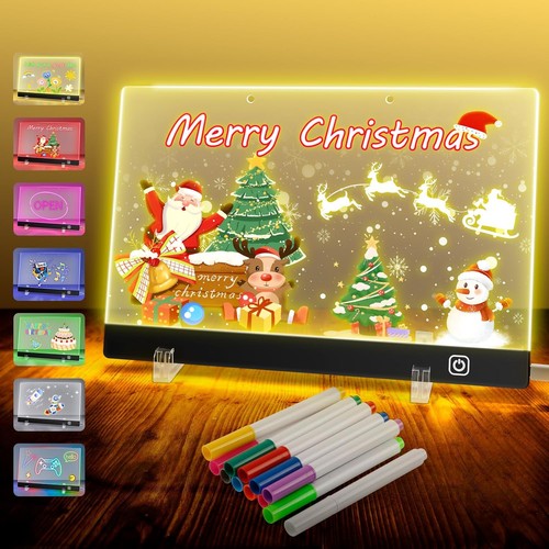 Led note board acrylic - led,