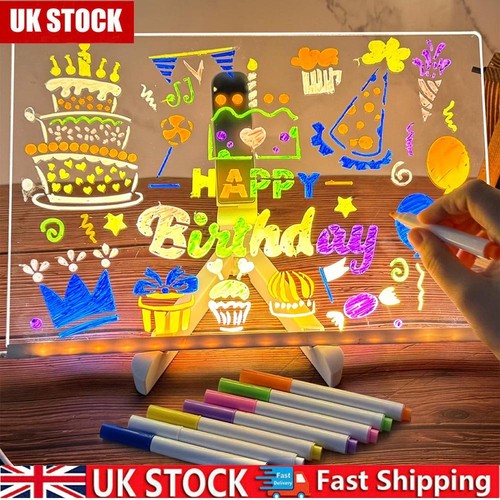 Led note board with color - led,