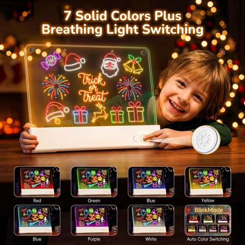 Led note board - board, night