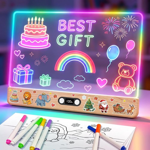 Rechargeable led drawing - 16",
