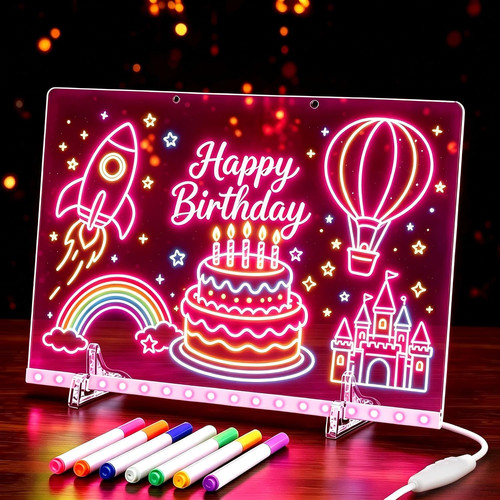Luminous led drawing board for - led,