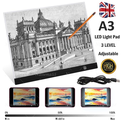 Led drawing copy board - a3,