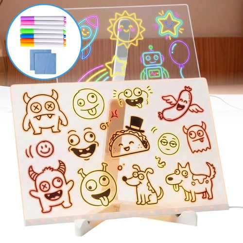 Led note board - note, night