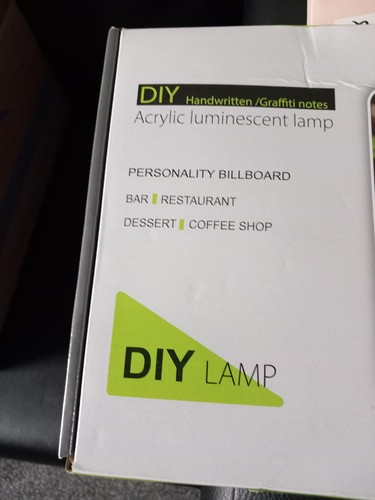 Led drawing board - with, colour