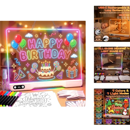 Led drawing board - girls, toys