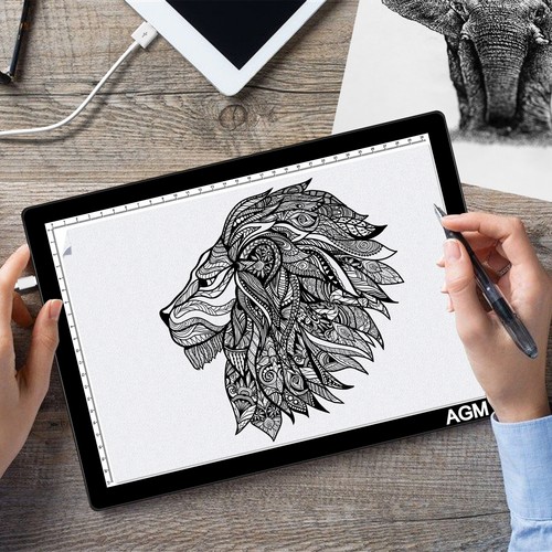 Agm led drawing board - led, a4