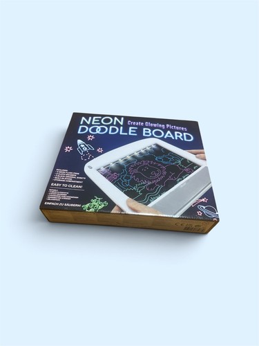 Neon doodle board - doodle,