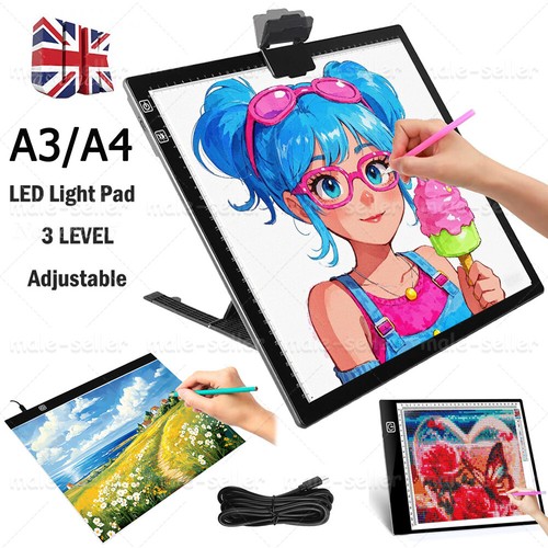 Led drawing board - a3/a4,