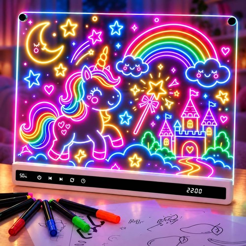 16in led drawing - board, kids