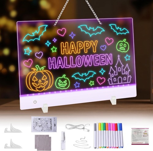 Rechargeable led note board - rechargeable,