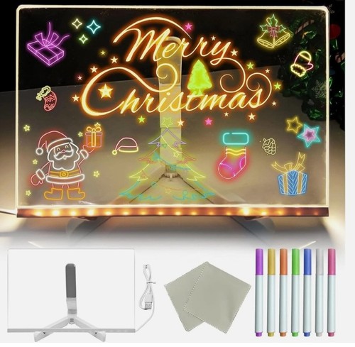 Led acrylic light message - acrylic, light-up