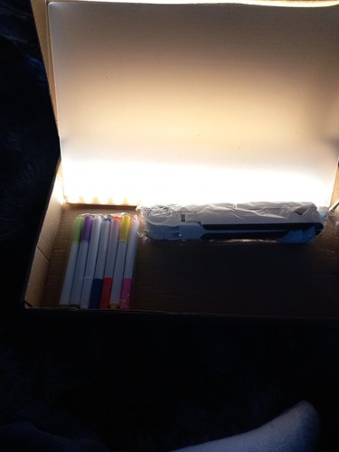 Led light drawing - drawing, for