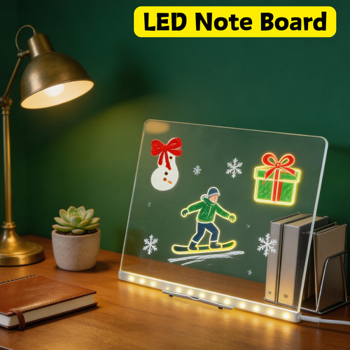 Led drawing board - board, for
