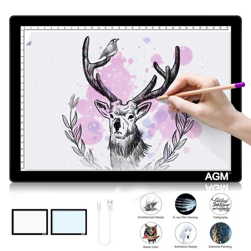 Led drawing copy board - a4,
