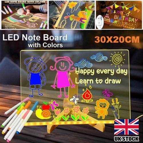 Led note board with night - note,