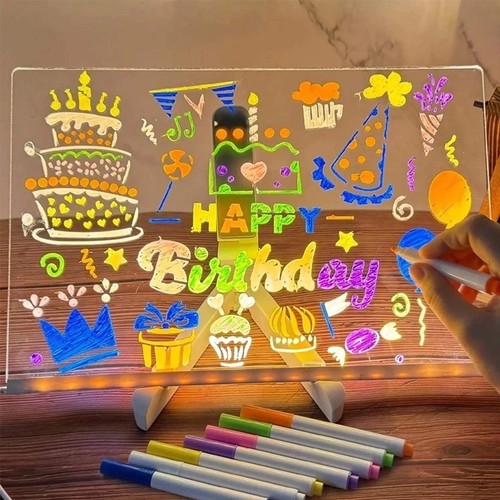 Led note board - note, night