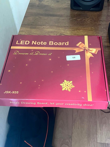 Led note board magic - led,