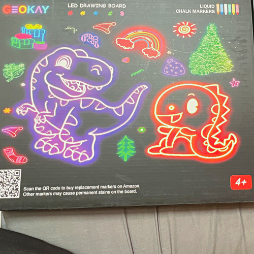 Okay led drawing - led, board