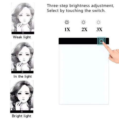 Led drawing board - a3/a4/a5,