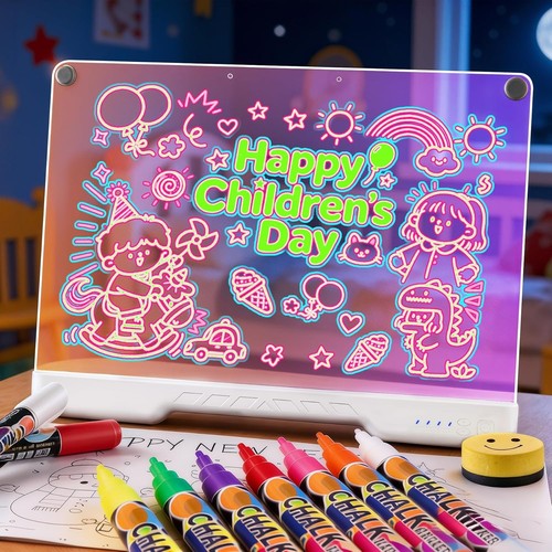 Rechargeable led drawing - led, board