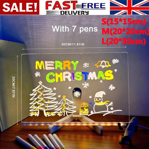 Led note board with night - led,