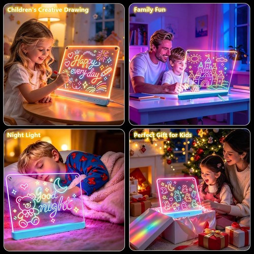 Rechargeable led drawing board - led,