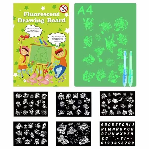 Fluorescent drawing board - drawing,