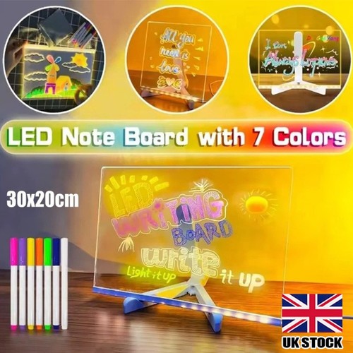 Led note board with night - note,