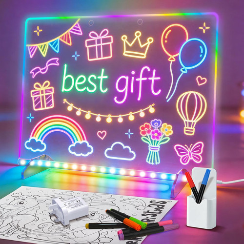Led drawing board - board, for
