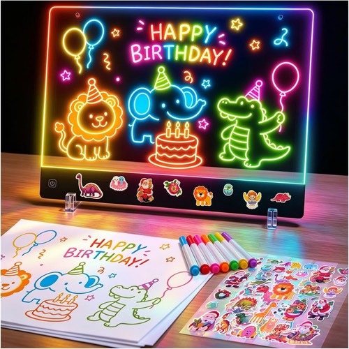 Led drawing board - board, for