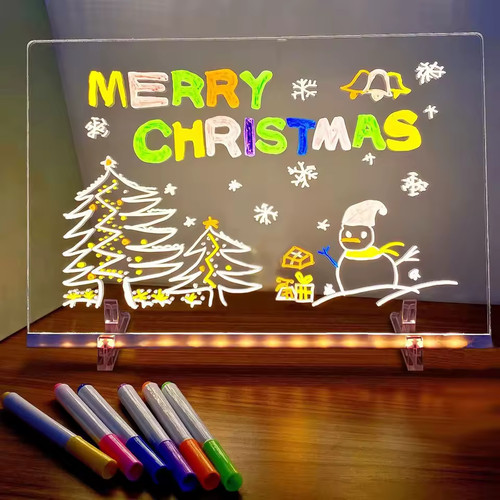 Led acrylic message - acrylic,