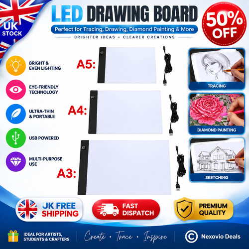 Led drawing board - a3/a4/a5,