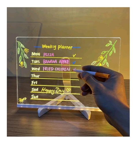 Led note board with - board, 7