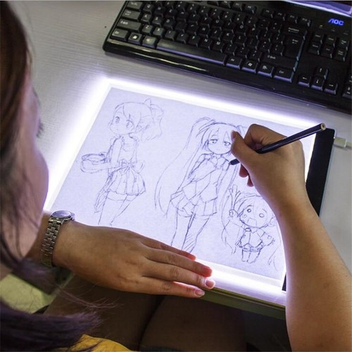 Led drawing copy board - a4,