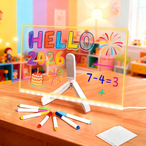 Led note board acrylic - note,