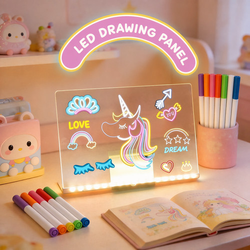 Led message board light - message, up